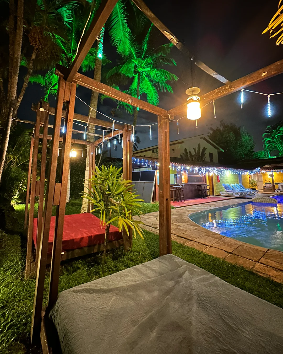 Pousada Pé na Areia no Guarujá